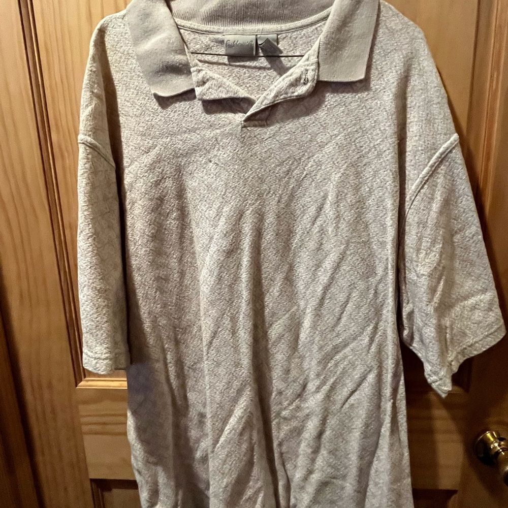 Men's Beige Polo Shirt